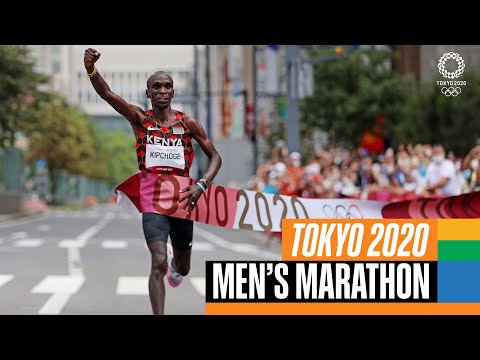 Kipchoge 🇰🇪 wins marathon gold again 🥇! | Tokyo Replays