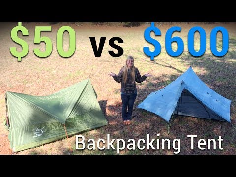 $50 Tent vs $600 Tent