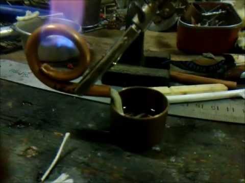 Making a Wick to Coil Pipe