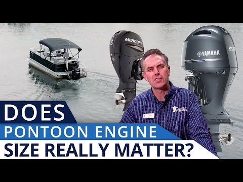 Pontoon Boat Engine Size