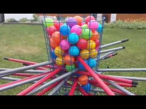 DIY Giant Outdoor Kerplunk Game