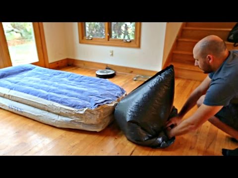 How to Inflate an Air Mattress with Garbage Bag