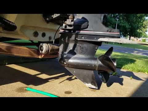 Outboard ventilation problem. Height? Prop?
