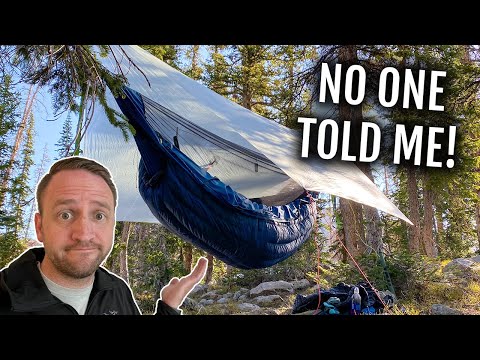 I Wish I Knew This Sooner About Hammock Camping!