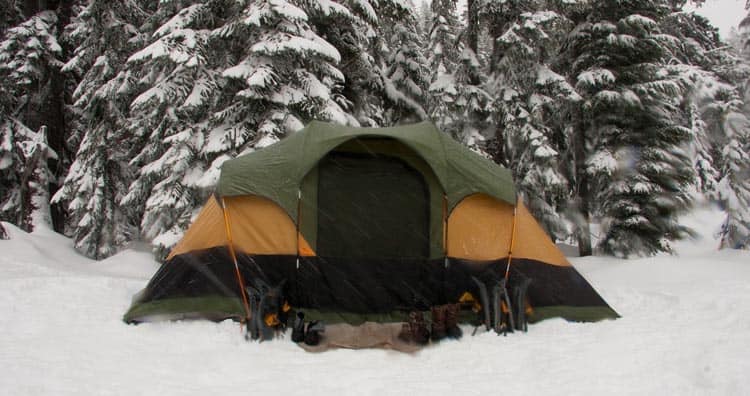 what to look for in a cold weather tent