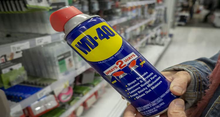 wd40 for fishing