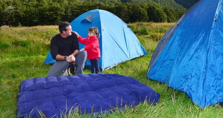 inflatable mattress cot