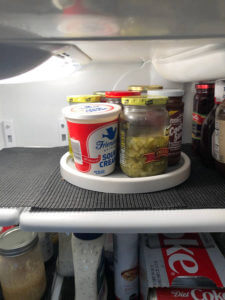 Lazy Susan Turntable in Refrigerator