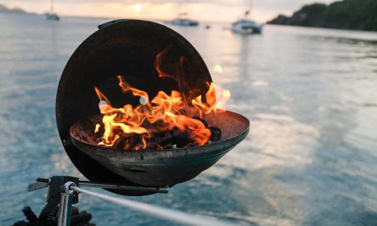 boat grilling