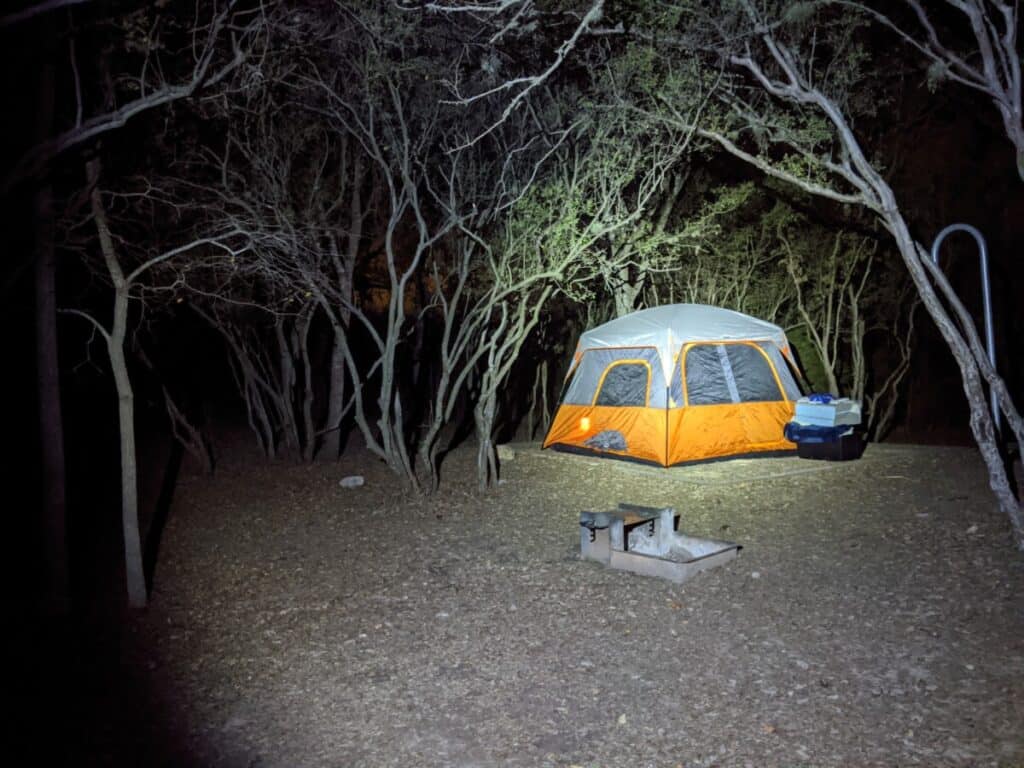 night-time-tent-in-near-freezing-temperatures