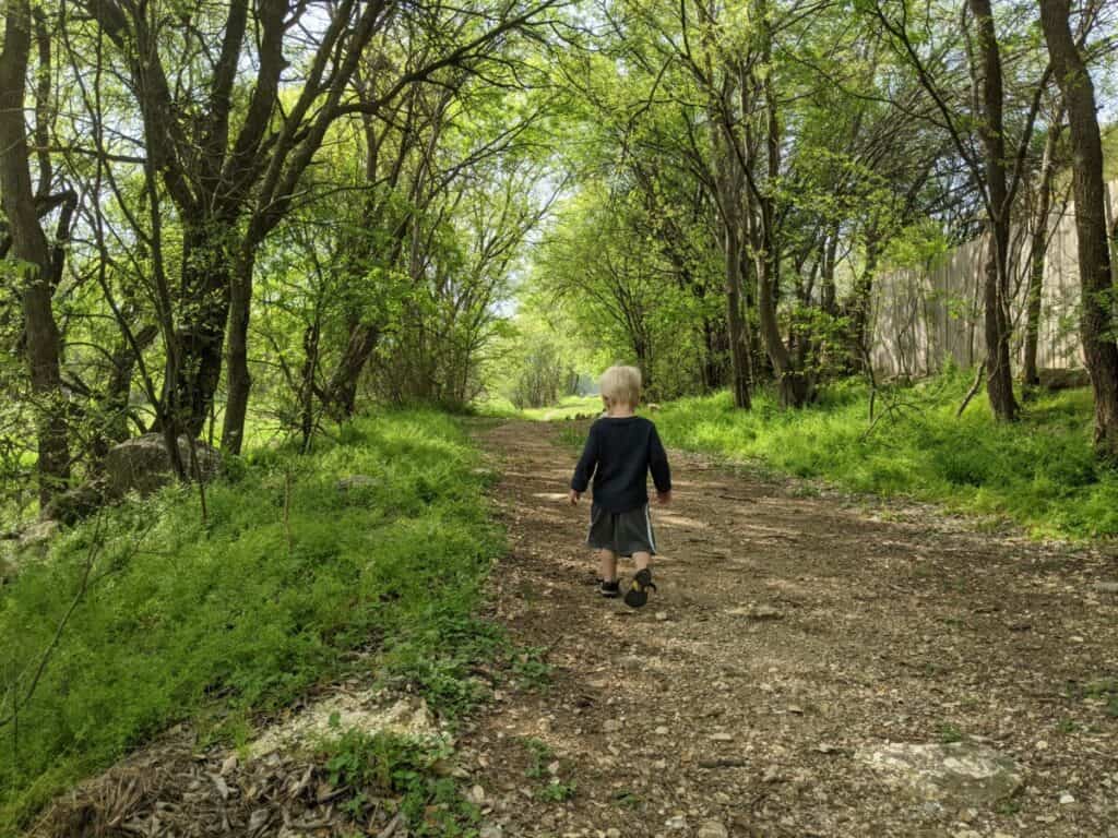 little-boy-hiking