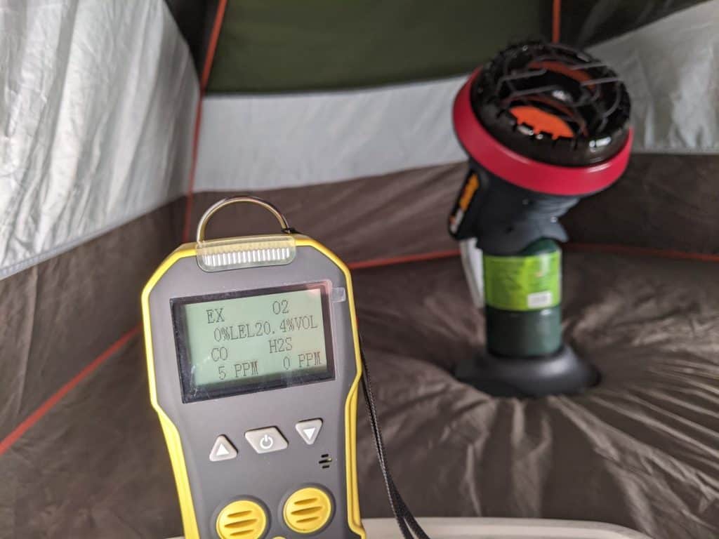 gas-detector-showing-5-ppm-within-tent-oxygen-levels-dropped-half-a-percent-gas-detector-on-other-side-of-tent
